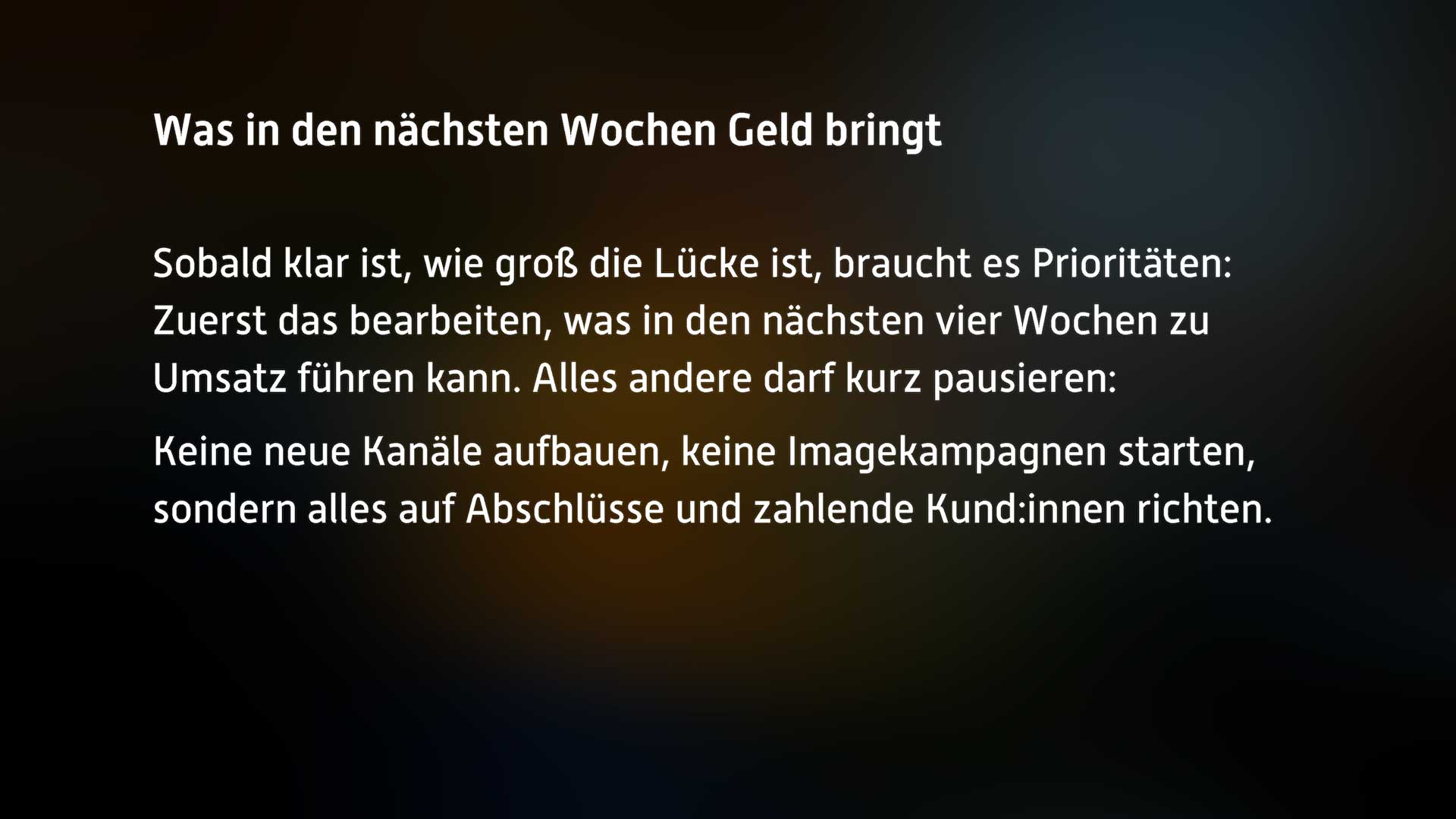 Setup und Routinen